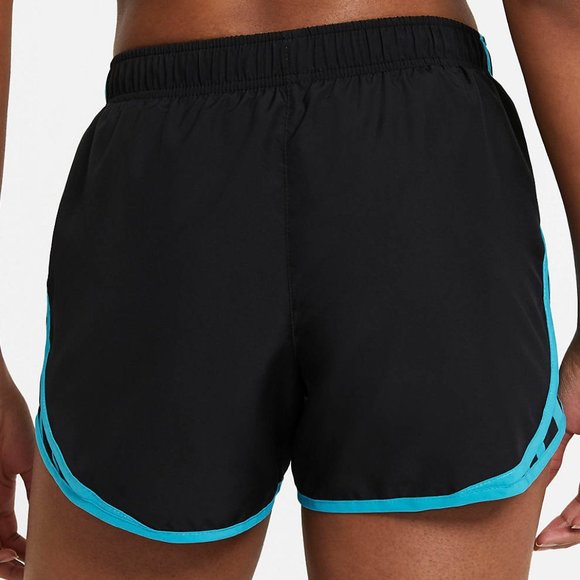 NeW!! RARE NIKE TEMPO NEON ZEBRA DRI-FIT RUNNING SHORTS L Turquoise - Picture 8 of 16